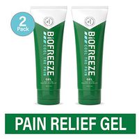 Biofreeze Pain Relief Gel, 4 oz. Tube, Pack of 2  (Packaging May Vary)
