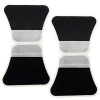 CHOICEMMED 2 Pack Therma TENS Unit Pads - Muscle Stimulator E-stim Electrodes - Replacement Massage Pads for Electronic Pulse Stimulators - Self-Adhering and Reusable Pad for Electrotherapy