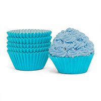 Colored Grease Proof Standard Baking Cups - 2 Inches - 200 Pack (Blue)