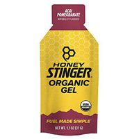 Honey Stinger Organic Energy Gel, Acai Pomegranate, Sports Nutrition, 1.1 Ounce (Pack of 24)
