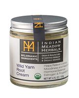 Indian Meadow Herbals, Cream Wild Yam Root, 4 Ounce