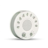 NACHEN Sleep White Noise Machine - Sleep Tones Sound Therapy Machine Sound Conditioner with 9 Soothing Natural Sounds, Timer Option,White