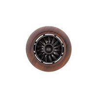 Car Vent Dark Brown 4 inch Wood and Acrylic Essential Oil Aroma Diffuser