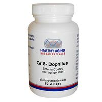 Healthy Aging Nutraceuticals Gr 8- Dophilus Enteric Coated No Regrigeration 60 VCapsules