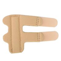 Hand Finger Splint, Breathable Finger Brace Adjustable Fixing Belt with Built-in Aluminium Support for Finger Tendon Release and Pain Relief(# 1)