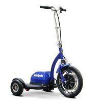 EW-18 Ewheels Stand and Ride Scooter Color: Blue