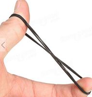 50pcs 40-130mm Mix Cassette Tape Machine Belt Assorted Common Belt