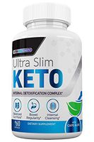 Ultra Slim Keto Detox Cleanse Pills for Weight Loss, Natural Colon Cleanser for Detox and Ketogenic Diet Support, Boost Energy and Flush Toxins for Women, Men (60 Capsules)