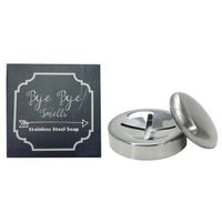 Bye Bye Smells Kitchen Gadgets Stainless Steel Soap Oval Hand Odor Remover Bar Smells Eliminator Absorber Like Onion Fish Garlic Scents from Hands and Skin (Round)