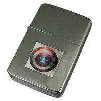 Engraved Lighter Captain America Hero
