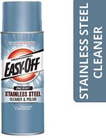 Easy-Off Professional Stainless Steel Cleaner & Polish, 17 oz Can, for Grills Ovens & Appliances