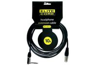 Elite Core EC-PRO-HEX10 10-Feet 1/4-Inch TRS - XLRM Headphone Extension Cable