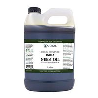 Organic Neem Oil (1 Gallon) 100% Pure Cold Press Skin, Hair, and Nails