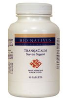 Bio Nativus TranqaCalm Nervine Stress Support 90 Tablets