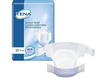NEW PRODUCT! Tena Stretch Plus Brief Medium/Regular Case of 72