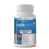 PhenAprin XR Weight Loss Diet Pills | 60 Blue/White Capsules | Professional Grade Formulation – Maximum Strength Appetite Suppressant for Women and Men