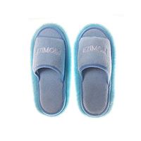 Fitlyiee Microfiber Floor Cleaning Mop Slippers Shoes Removable House Dusting Slippers for Men and Women (Women 5.5-9.5, Blue)