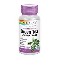 Solaray Green Tea Extract Supplement, 250mg, 30 Count