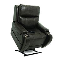 Pride ViVaLift Atlas V.2 Infinite Lay Flat Lift Chair (PLR985M) with Inside Delivery and Setup Option (Badlands Steel, Curbside Delivery)