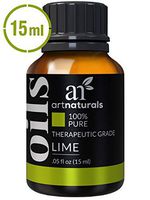 ArtNaturals 100% Pure Lime Essential Oil - (.5 Fl Oz / 15ml) - Undilued Therapeutic Grade - Exhilarate Brighten and Cleanse - for Diffuser, Skin, Body and Perfume