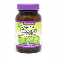 BlueBonnet Super Fruit Grape Seed Extract Supplement, 90 Count