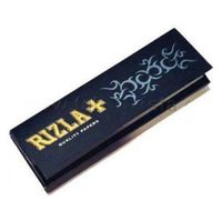 5 Booklets Rizla Black Regular Size Cigarette - Tobacco Rolling Papers