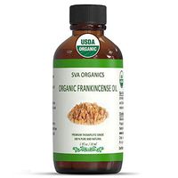 SVA Organics Frankincense Serrata Oil, 1 Oz USDA Certified Organic 100% Pure & Natural, Authentic & Premium Therapeutic Grade Oil for Skin Care, Hair Care, Aromatherapy, Massage, Body Massage