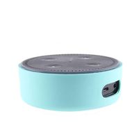 ZTY66 Silicone Protective Ultrathin Proof Sleeve Case Cover for Amazon Echo Dot 2nd (Blue)