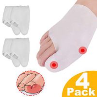 Mcvcoyh Gel Bunion Corrector and Bunion Relief Sleeve Bunion Pads Women and MenFor - 2 Pairs