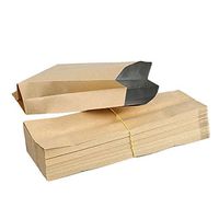 Outflower 50pcs Kraft Paper Tea Bags Jujube Sealed Bags Tea Bags Nuts Bags Breakfast Paper Bag Household Products