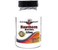 Hawthorn Berries 525mg * 100 Caps 100% Natural - by EarhNaturalSupplements