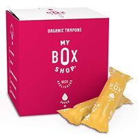 Organic Tampons - Super Plus Absorbency Organic Cotton Tampons, Natural Tampons Super, Super Tampons Organic, Non-Toxic Feminine Hygiene Products for Vaginal Health (32ct applicator)