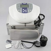 QiQibaby Ionic Foot Bath Detox Machine System Foot Detox Ion Foot Bath Spa Cell Cleanse Set & Pads & Fir Belt & & Array & Aluminum Box