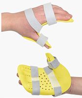 Finger Training Board Finger Splint Fingerboard Train Finger Orthotic Point Stroke Rehabilitation Equipment Medical Hand Wrist Training Orthosis Device Brace Support (Left Hand)