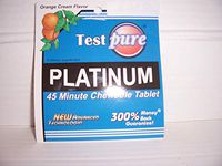 Test Pure Platinum 45 Minute Chewable Tablet 1 Pack