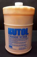 Kutol Orange Scrub Natural Citrus Hand Cleaner with Scrubbers (1 Gallon)