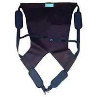 Ozzptuu Transfer Seat Pad Transfer Boards Medical Lift Transfer Sling for Patients,Elderly,Paralysis to Carry up and Down Stairs (Black, Small)