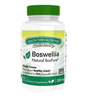 Boswellia BosPure 75% Boswellic Acids (10% AKBA - High Potency), Non GMO 300mg 180 Vege-Capsules