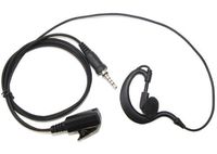 SUNDELY Clip-Ear Ear Hook Headset/Earpiece with PTT for Yaesu/Vertex Radio VX-6E VX-7R VX460 VXA-300 FT-250R HX471