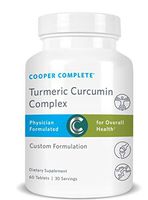 Cooper Complete - Turmeric Curcumin Complex - Turmeric Root, Curcumin, Boswellia Serrata, Devil's Claw Root - 30 Day Supply