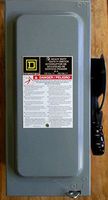 Square D H221N 30 Amp 240Vac Single Throw Safety Switch 2P
