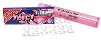 Juicy Jay's 1 1/4 Rolling Papers - Bubblegum Flavored - 12 Packs with RPD Kewltube