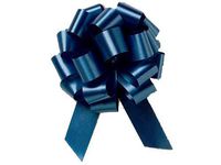 Pull String Bows 5 Inch Dark Navy - 20 Loops Pkg/12