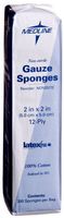 Medline NON25212H Woven Non-Sterile Gauze Sponges, 2"x2" (Pack of 200)