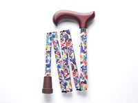 Merry Sticks Designer Folding Adjustable Walking Cane, Butterflies