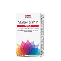 GNC Women's Ultra Mega Active Multivitamin, 180 Caplets, Supports Active Women