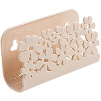 Gocheaper_Kitchen Gadget Organizer Dish Cloths Rack Sink Suction Sponge Holder Clip Rag Storage Rack Sponge Holder (Beige)