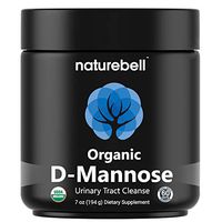 USDA Organic D-Mannose Powder, 7 Ounce, Urinary Tract Cleanse & Bladder Support, Fast-Acting & Long-Lasting Cleanse, All Natural. No GMOs, Vegan Friendly and Made in USA