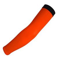 Cover Arm Sleeves Cooling, Arm Sleeves Sun Protection Arm Cooling Sleeve Warmers Cuffs UV Protection Women Mens Sleeves 1 Pair Orange XXL
