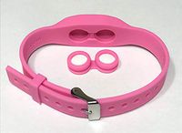 Pillbands - Adjustable Silicone Wristband with Chamber for Holding Aspirin, Benadryl, Tylenol 3, Tylenol 4, Maxalt, and Other medications (Pink)